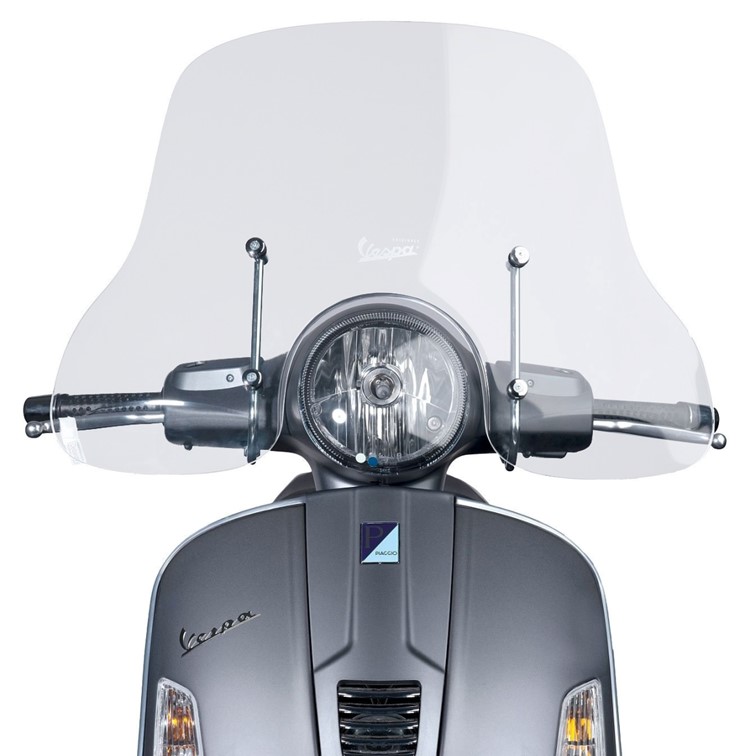 Windschild  medium klar für Vespa GTS