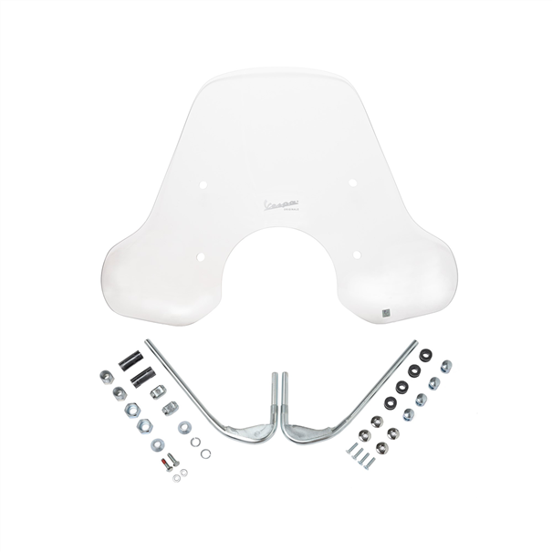 Windschild  medium klar für Vespa GTS