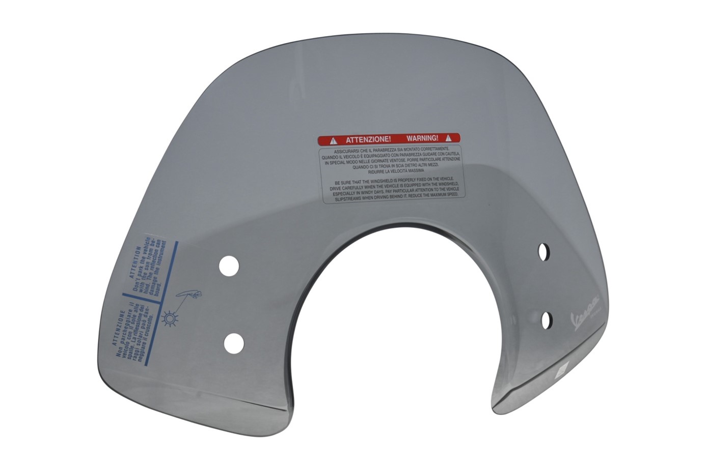 Windschild Sport getönt Vespa GTS bis MY18